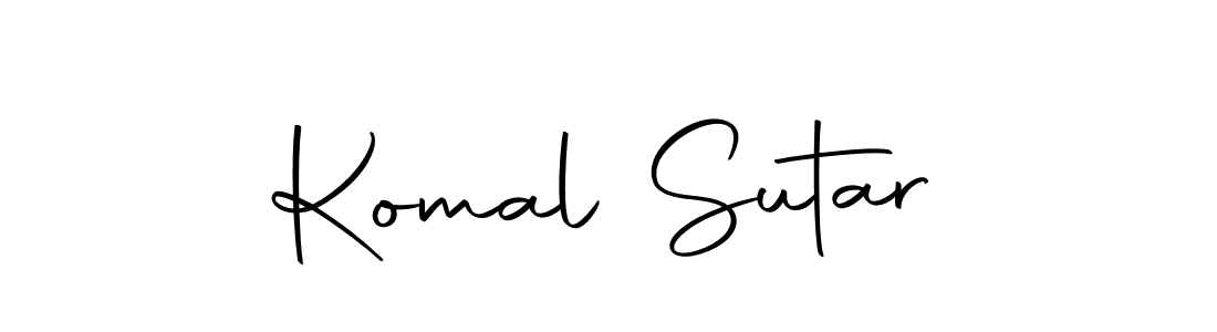 How to make Komal Sutar signature? Autography-DOLnW is a professional autograph style. Create handwritten signature for Komal Sutar name. Komal Sutar signature style 10 images and pictures png