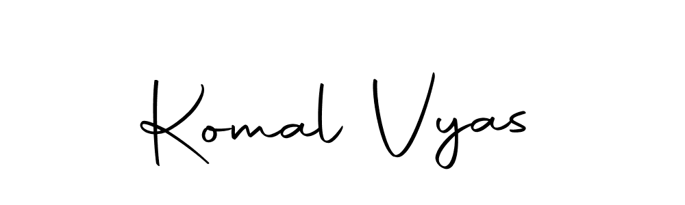 Once you've used our free online signature maker to create your best signature Autography-DOLnW style, it's time to enjoy all of the benefits that Komal Vyas name signing documents. Komal Vyas signature style 10 images and pictures png