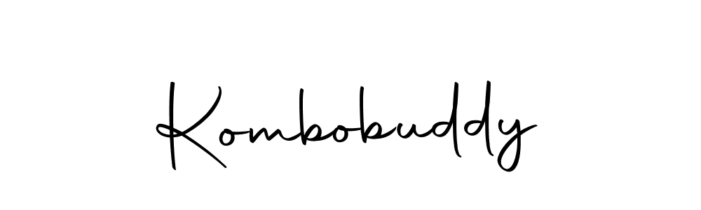 Design your own signature with our free online signature maker. With this signature software, you can create a handwritten (Autography-DOLnW) signature for name Kombobuddy. Kombobuddy signature style 10 images and pictures png