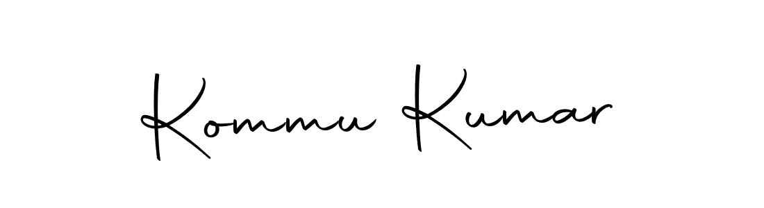 How to make Kommu Kumar name signature. Use Autography-DOLnW style for creating short signs online. This is the latest handwritten sign. Kommu Kumar signature style 10 images and pictures png