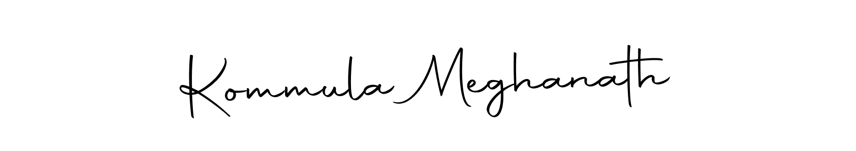 Make a beautiful signature design for name Kommula Meghanath. Use this online signature maker to create a handwritten signature for free. Kommula Meghanath signature style 10 images and pictures png