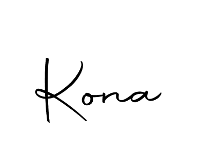 Use a signature maker to create a handwritten signature online. With this signature software, you can design (Autography-DOLnW) your own signature for name Kona. Kona signature style 10 images and pictures png