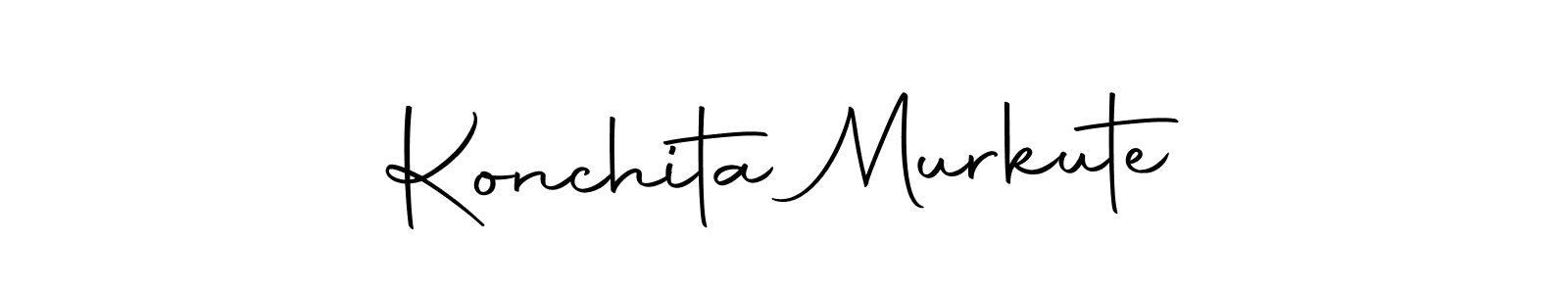 Konchita Murkute stylish signature style. Best Handwritten Sign (Autography-DOLnW) for my name. Handwritten Signature Collection Ideas for my name Konchita Murkute. Konchita Murkute signature style 10 images and pictures png
