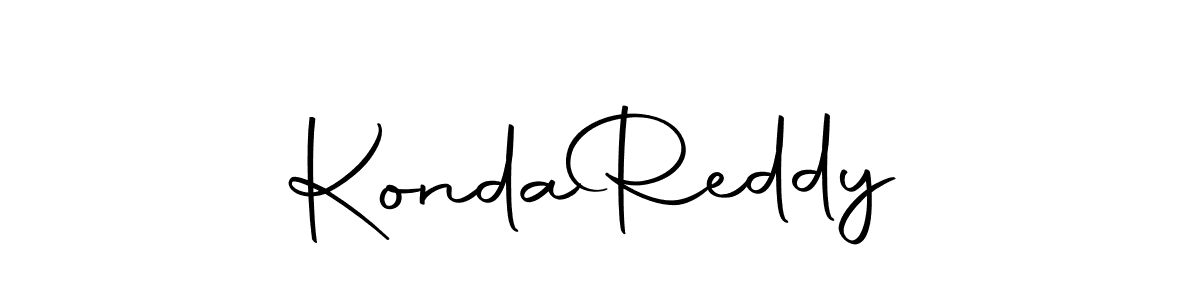 How to make Konda  Reddy signature? Autography-DOLnW is a professional autograph style. Create handwritten signature for Konda  Reddy name. Konda  Reddy signature style 10 images and pictures png