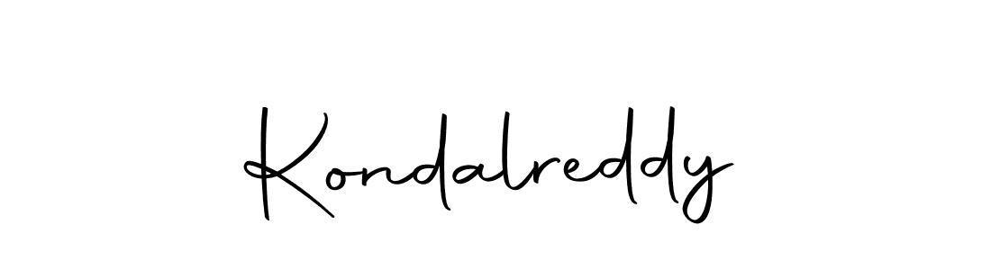 How to make Kondalreddy signature? Autography-DOLnW is a professional autograph style. Create handwritten signature for Kondalreddy name. Kondalreddy signature style 10 images and pictures png