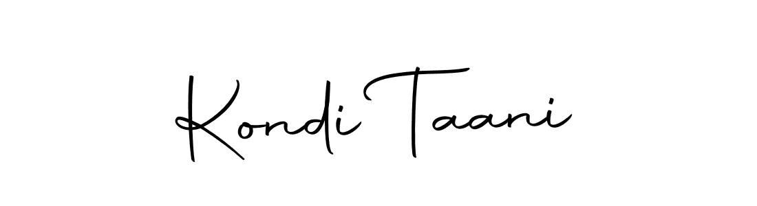 Kondi Taani stylish signature style. Best Handwritten Sign (Autography-DOLnW) for my name. Handwritten Signature Collection Ideas for my name Kondi Taani. Kondi Taani signature style 10 images and pictures png