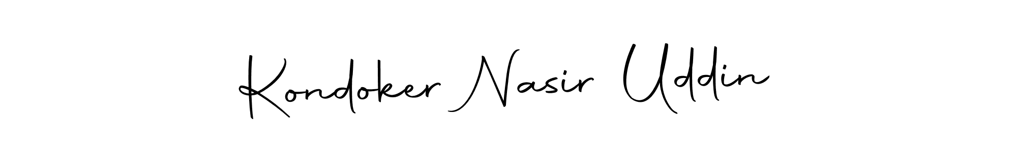 Here are the top 10 professional signature styles for the name Kondoker Nasir Uddin. These are the best autograph styles you can use for your name. Kondoker Nasir Uddin signature style 10 images and pictures png