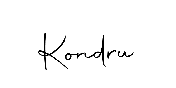 if you are searching for the best signature style for your name Kondru. so please give up your signature search. here we have designed multiple signature styles  using Autography-DOLnW. Kondru signature style 10 images and pictures png