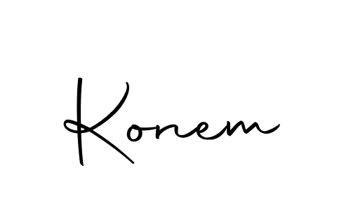 You should practise on your own different ways (Autography-DOLnW) to write your name (Konem) in signature. don't let someone else do it for you. Konem signature style 10 images and pictures png