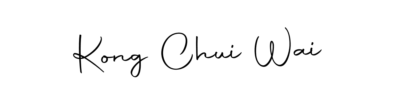 Kong Chui Wai stylish signature style. Best Handwritten Sign (Autography-DOLnW) for my name. Handwritten Signature Collection Ideas for my name Kong Chui Wai. Kong Chui Wai signature style 10 images and pictures png