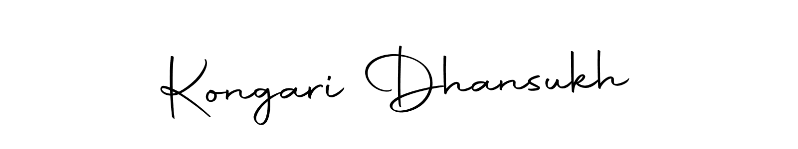 Make a beautiful signature design for name Kongari Dhansukh. Use this online signature maker to create a handwritten signature for free. Kongari Dhansukh signature style 10 images and pictures png