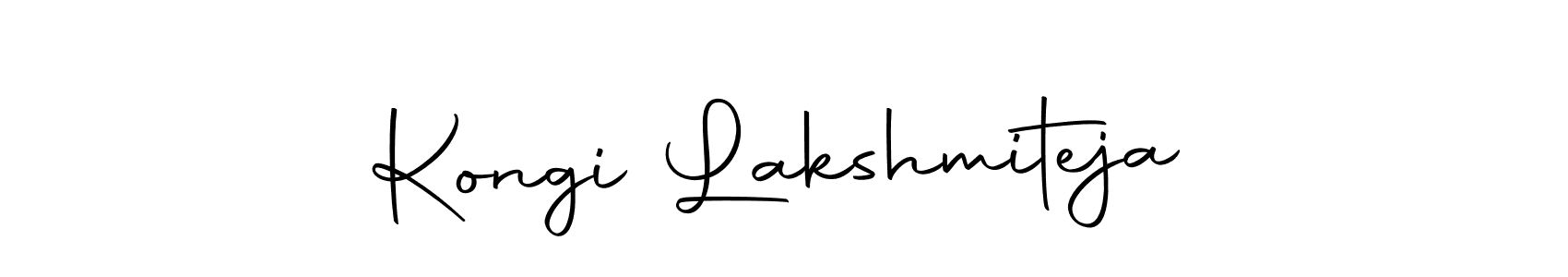 The best way (Autography-DOLnW) to make a short signature is to pick only two or three words in your name. The name Kongi Lakshmiteja include a total of six letters. For converting this name. Kongi Lakshmiteja signature style 10 images and pictures png