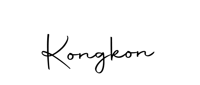 Kongkon stylish signature style. Best Handwritten Sign (Autography-DOLnW) for my name. Handwritten Signature Collection Ideas for my name Kongkon. Kongkon signature style 10 images and pictures png