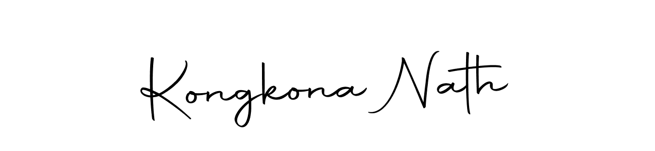 Here are the top 10 professional signature styles for the name Kongkona Nath. These are the best autograph styles you can use for your name. Kongkona Nath signature style 10 images and pictures png