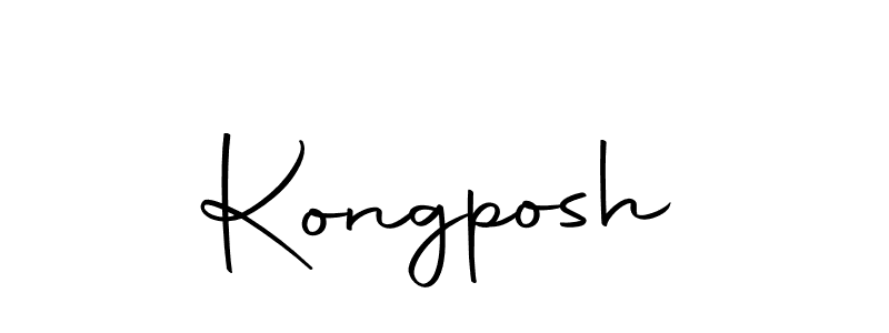 Create a beautiful signature design for name Kongposh. With this signature (Autography-DOLnW) fonts, you can make a handwritten signature for free. Kongposh signature style 10 images and pictures png