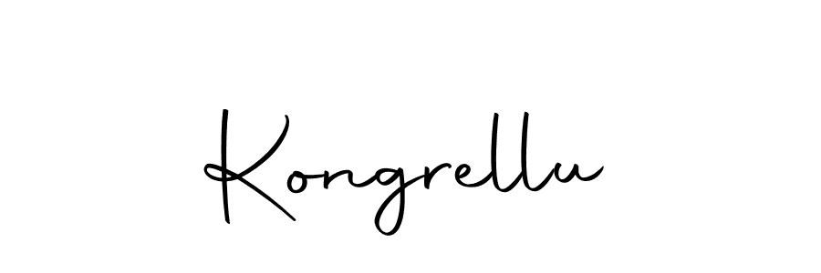 How to make Kongrellu name signature. Use Autography-DOLnW style for creating short signs online. This is the latest handwritten sign. Kongrellu signature style 10 images and pictures png