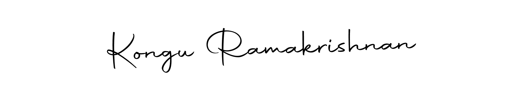 Design your own signature with our free online signature maker. With this signature software, you can create a handwritten (Autography-DOLnW) signature for name Kongu Ramakrishnan. Kongu Ramakrishnan signature style 10 images and pictures png