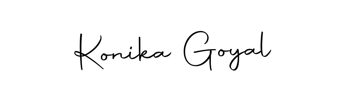 Here are the top 10 professional signature styles for the name Konika Goyal. These are the best autograph styles you can use for your name. Konika Goyal signature style 10 images and pictures png