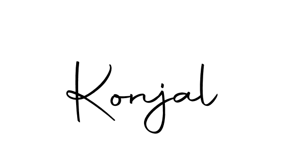 You should practise on your own different ways (Autography-DOLnW) to write your name (Konjal) in signature. don't let someone else do it for you. Konjal signature style 10 images and pictures png
