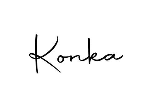 Create a beautiful signature design for name Konka. With this signature (Autography-DOLnW) fonts, you can make a handwritten signature for free. Konka signature style 10 images and pictures png