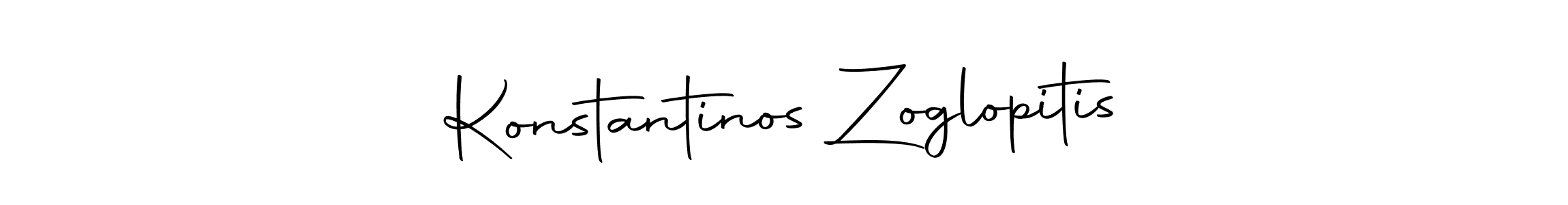 Make a short Konstantinos Zoglopitis signature style. Manage your documents anywhere anytime using Autography-DOLnW. Create and add eSignatures, submit forms, share and send files easily. Konstantinos Zoglopitis signature style 10 images and pictures png