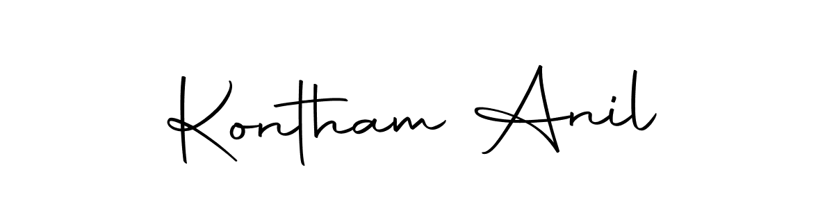 Also You can easily find your signature by using the search form. We will create Kontham Anil name handwritten signature images for you free of cost using Autography-DOLnW sign style. Kontham Anil signature style 10 images and pictures png