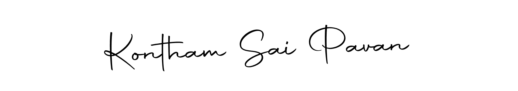 How to make Kontham Sai Pavan signature? Autography-DOLnW is a professional autograph style. Create handwritten signature for Kontham Sai Pavan name. Kontham Sai Pavan signature style 10 images and pictures png