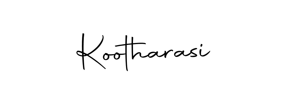 Make a beautiful signature design for name Kootharasi. With this signature (Autography-DOLnW) style, you can create a handwritten signature for free. Kootharasi signature style 10 images and pictures png