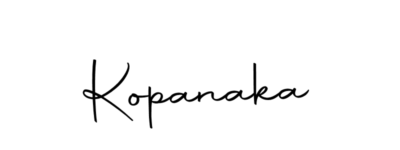 Make a beautiful signature design for name Kopanaka. With this signature (Autography-DOLnW) style, you can create a handwritten signature for free. Kopanaka signature style 10 images and pictures png