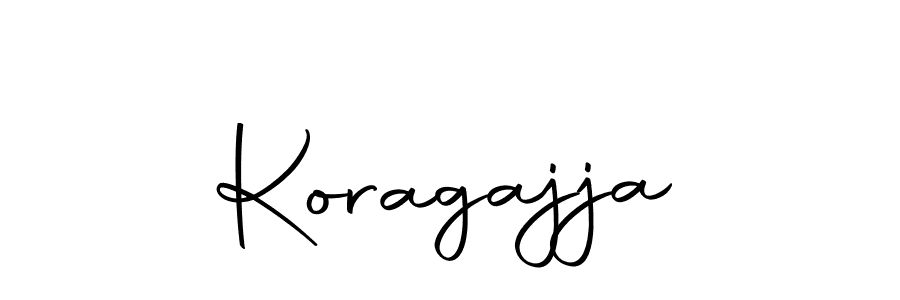 Design your own signature with our free online signature maker. With this signature software, you can create a handwritten (Autography-DOLnW) signature for name Koragajja. Koragajja signature style 10 images and pictures png