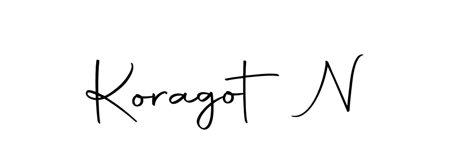 You can use this online signature creator to create a handwritten signature for the name Koragot N. This is the best online autograph maker. Koragot N signature style 10 images and pictures png