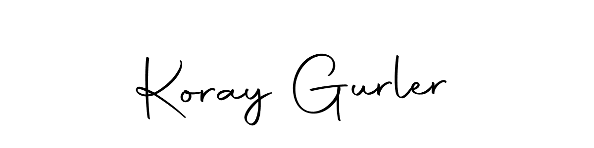 This is the best signature style for the Koray Gurler name. Also you like these signature font (Autography-DOLnW). Mix name signature. Koray Gurler signature style 10 images and pictures png