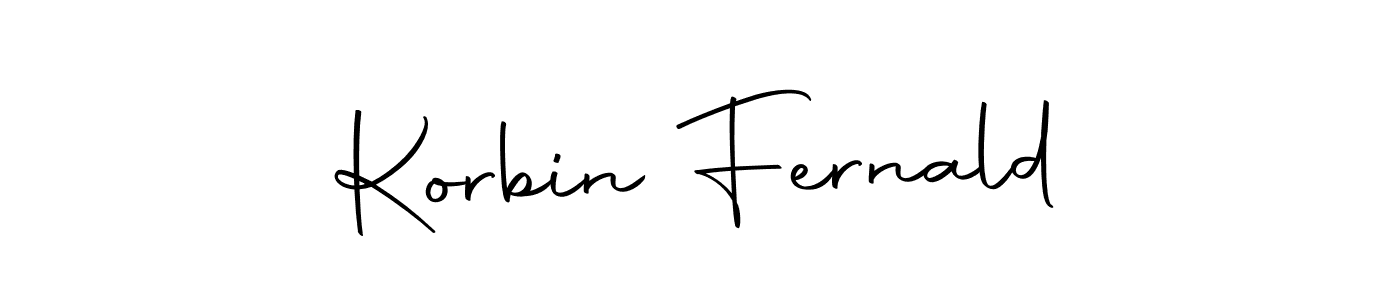 You can use this online signature creator to create a handwritten signature for the name Korbin Fernald. This is the best online autograph maker. Korbin Fernald signature style 10 images and pictures png