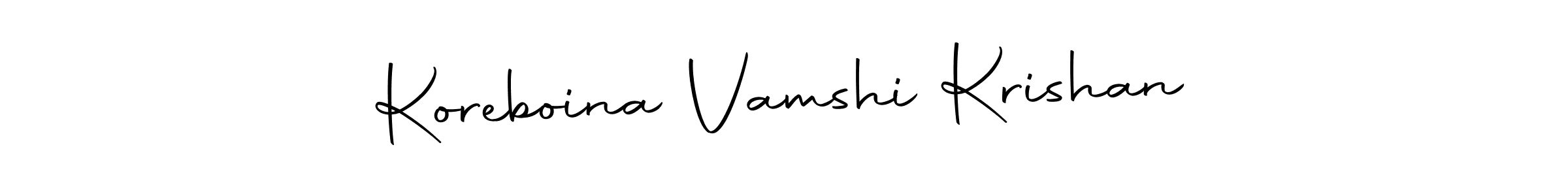 How to Draw Koreboina Vamshi Krishan signature style? Autography-DOLnW is a latest design signature styles for name Koreboina Vamshi Krishan. Koreboina Vamshi Krishan signature style 10 images and pictures png
