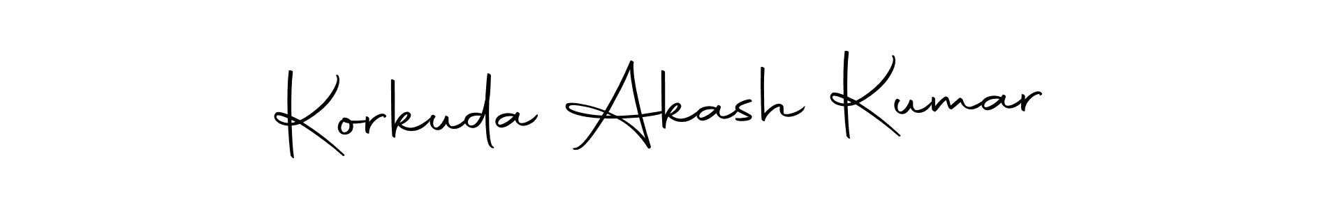 You should practise on your own different ways (Autography-DOLnW) to write your name (Korkuda Akash Kumar) in signature. don't let someone else do it for you. Korkuda Akash Kumar signature style 10 images and pictures png