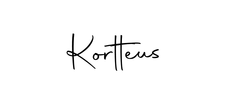 You should practise on your own different ways (Autography-DOLnW) to write your name (Kortteus) in signature. don't let someone else do it for you. Kortteus signature style 10 images and pictures png