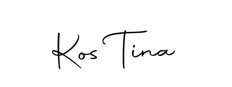 Similarly Autography-DOLnW is the best handwritten signature design. Signature creator online .You can use it as an online autograph creator for name Kos Tina. Kos Tina signature style 10 images and pictures png