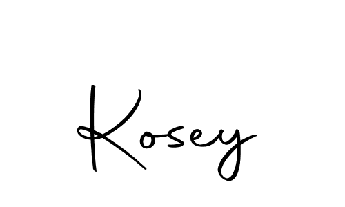Make a beautiful signature design for name Kosey. Use this online signature maker to create a handwritten signature for free. Kosey signature style 10 images and pictures png