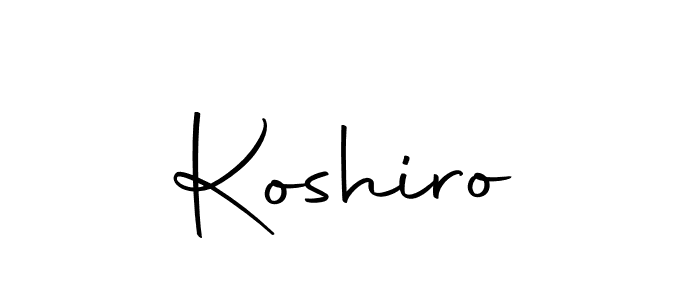 How to make Koshiro signature? Autography-DOLnW is a professional autograph style. Create handwritten signature for Koshiro name. Koshiro signature style 10 images and pictures png