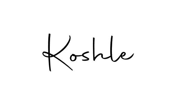 if you are searching for the best signature style for your name Koshle. so please give up your signature search. here we have designed multiple signature styles  using Autography-DOLnW. Koshle signature style 10 images and pictures png