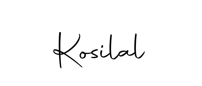 Make a beautiful signature design for name Kosilal. Use this online signature maker to create a handwritten signature for free. Kosilal signature style 10 images and pictures png