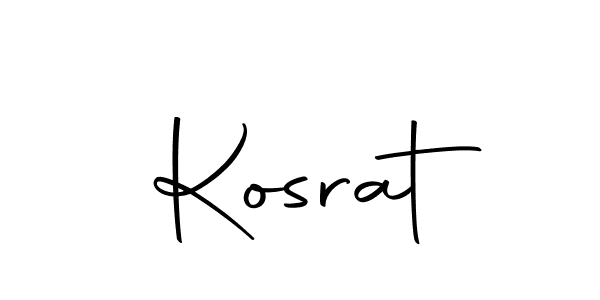 Kosrat stylish signature style. Best Handwritten Sign (Autography-DOLnW) for my name. Handwritten Signature Collection Ideas for my name Kosrat. Kosrat signature style 10 images and pictures png