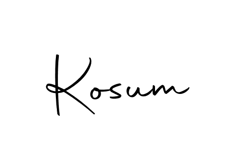 This is the best signature style for the Kosum name. Also you like these signature font (Autography-DOLnW). Mix name signature. Kosum signature style 10 images and pictures png