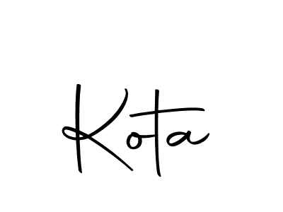 How to make Kota name signature. Use Autography-DOLnW style for creating short signs online. This is the latest handwritten sign. Kota signature style 10 images and pictures png