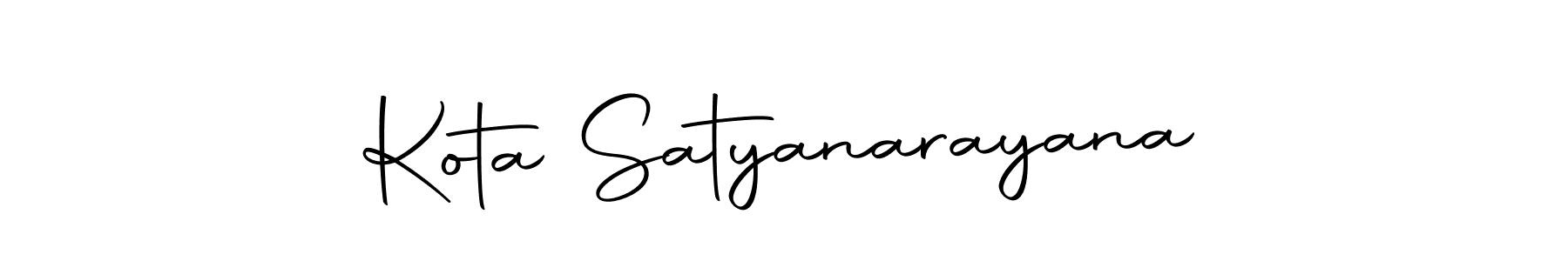How to make Kota Satyanarayana signature? Autography-DOLnW is a professional autograph style. Create handwritten signature for Kota Satyanarayana name. Kota Satyanarayana signature style 10 images and pictures png