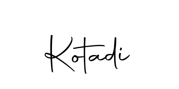 Make a beautiful signature design for name Kotadi. Use this online signature maker to create a handwritten signature for free. Kotadi signature style 10 images and pictures png