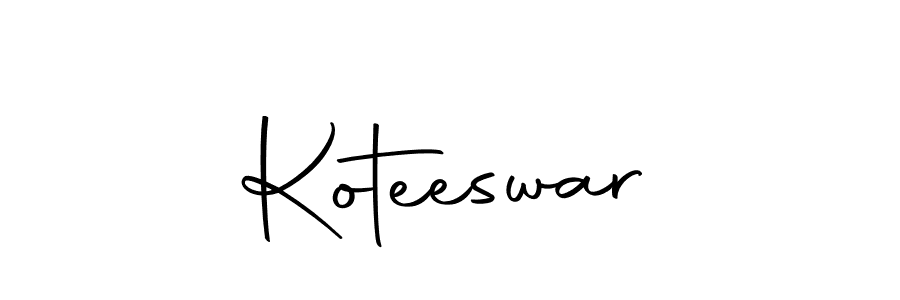 You should practise on your own different ways (Autography-DOLnW) to write your name (Koteeswar) in signature. don't let someone else do it for you. Koteeswar signature style 10 images and pictures png