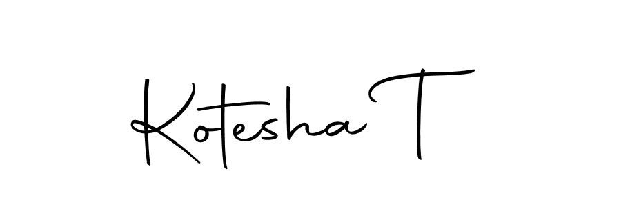 Make a beautiful signature design for name Kotesha T. With this signature (Autography-DOLnW) style, you can create a handwritten signature for free. Kotesha T signature style 10 images and pictures png