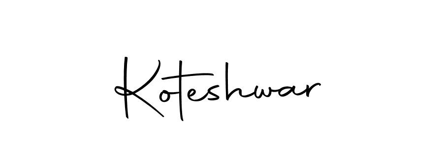 Koteshwar stylish signature style. Best Handwritten Sign (Autography-DOLnW) for my name. Handwritten Signature Collection Ideas for my name Koteshwar. Koteshwar signature style 10 images and pictures png