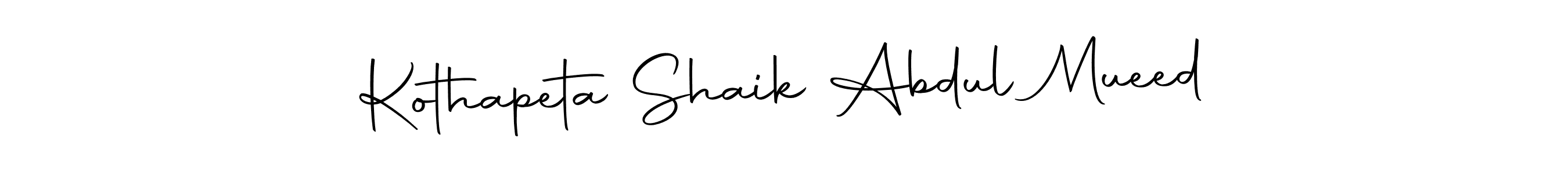 Also You can easily find your signature by using the search form. We will create Kothapeta Shaik Abdul Mueed name handwritten signature images for you free of cost using Autography-DOLnW sign style. Kothapeta Shaik Abdul Mueed signature style 10 images and pictures png